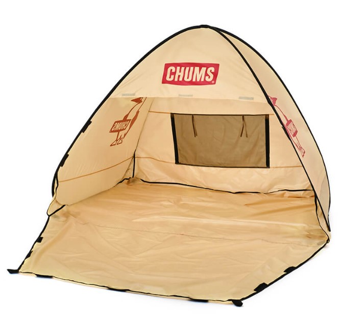 CHUMSチャムス ポップアップテント カーキKhaki/Grayキャンプ運動会 6000000116016-2.jpg