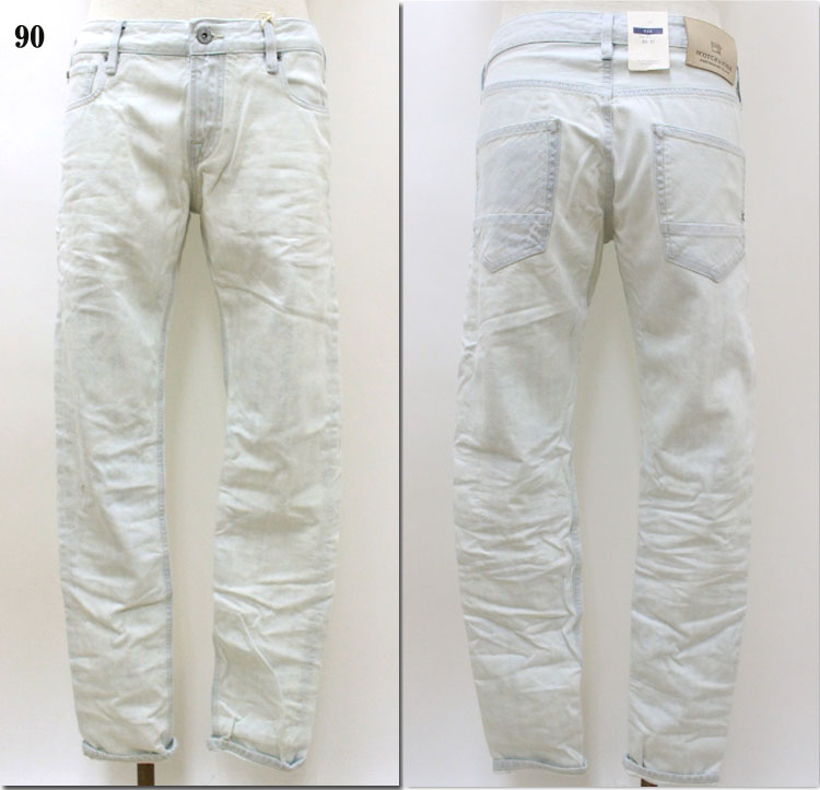 SCOTCH＆SODA　【スコッチ＆ソーダ】スリムキャロットヒットデニム　パンツ　ブリーチ　Tye　　282-35521　【10P09Jul16】