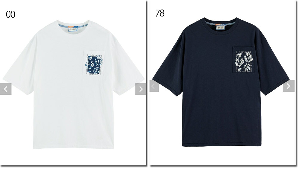 SCOTCH＆SODA 【スコッチ＆ソーダ】ルーズフィット　アートワークTシャツ　　282-74425