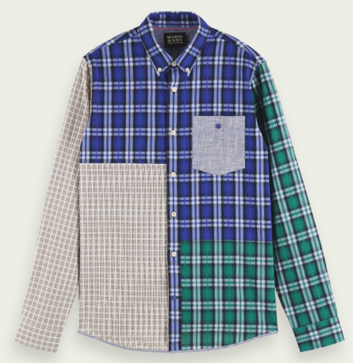 楽天市場】スリードッツ(three dots)コットン 長袖 チェック柄