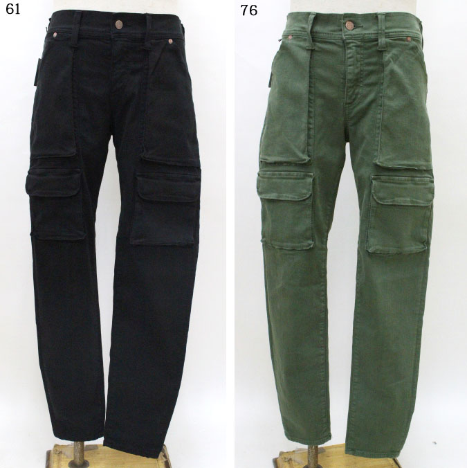 BIGJOHN 【ビッグジョン】3M JOG SLIM CARGO カーゴパンツ isko キャロットレグ 色つやジーンズ  日本製 伸ばすこと か細い  MMM560N