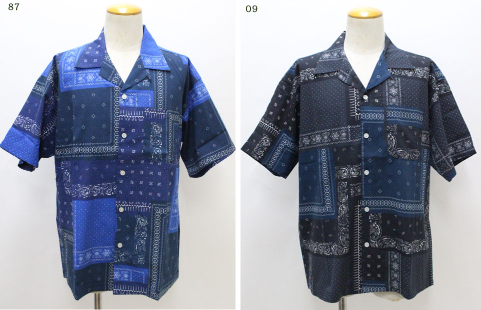 楽天市場】即納 mnml ミニマル バンダナ シャツ bandana shirt