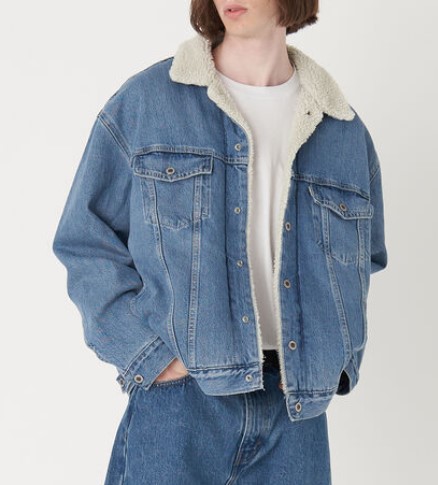 楽天市場】LEVIS SILVERTAB SHERPA TRUCKER JACKET INDIGO STONEWASH