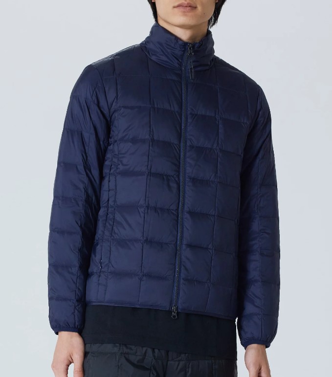 TAION 【タイオン】 UNISEX 第一義的 ハイネックWジップ インナーダウンジャケット ユニ一発やる TAION-102WZ