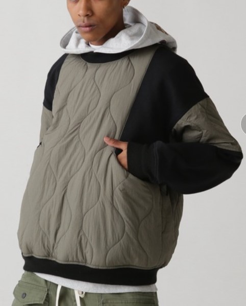 AVIREX　【アビレックス/アヴィレックス】 AVIREX × EXPANSION　COMBI CREW JACKET　コンビ　クルー　ジャケット　783-3252069