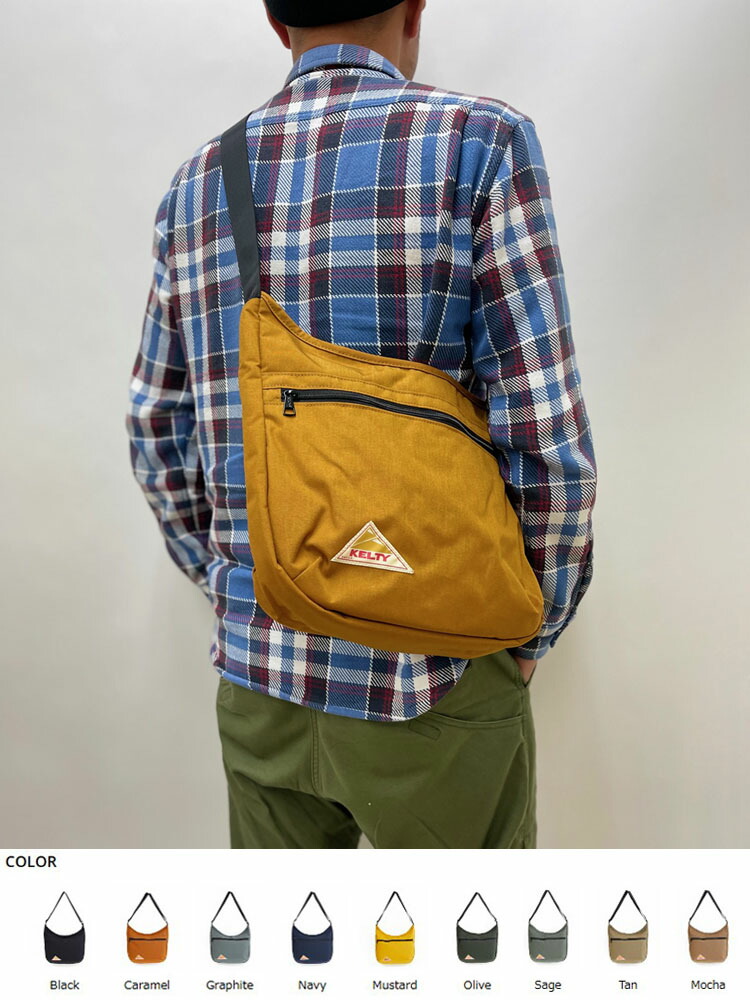 KELTY　【ケルティ】　ショルダーバッグ　カーブショルダーM　CURVE SHOULDER M 2.0　10L　インビスタ社製　５００デニール　コーデュラナイロン　3259250322