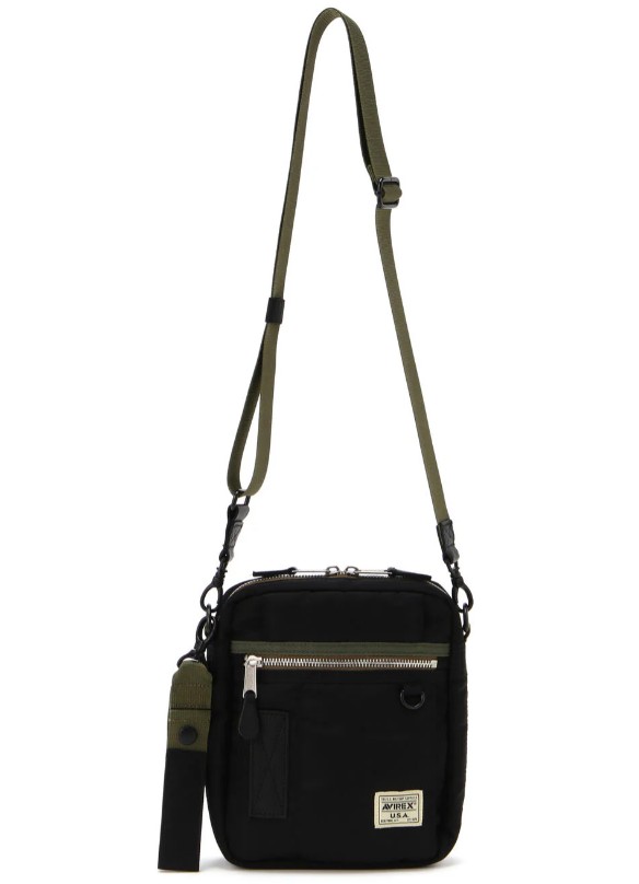 AVIREX　【アビレックス/アヴィレックス】　FLIGHT NYLON ”VERTICAL SHOULDER BAG”　フライトナイロン　バーチカル　ショルダーバッグ　783-5976003