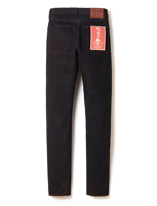 STUDIO D'ARTISAN　【ステュディオダルチザン】 ベンガラ染めジーンズ　ボタンフライ　セルビッチ　14oz　１４オンス　リラックステーパード　D1908｜Barbizon バルビゾン