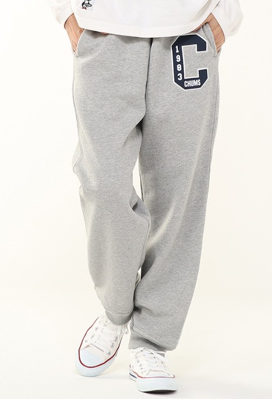 CHUMS　【チャムス】　カレッジワッペンパンツ　ロングパンツ　College Wappen Pants　スウェットパンツ　裏起毛　CH03-1401｜Barbizon バルビゾン 8,910円
