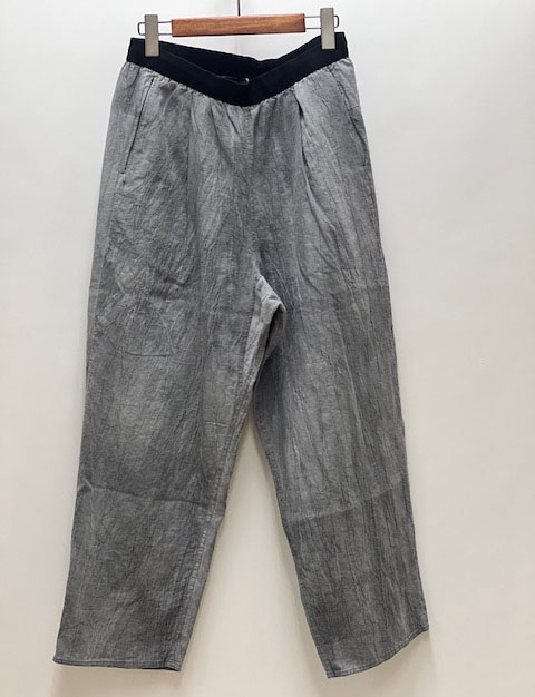 modemdesign　【モデムデザイン】　バイオウォッシュ加工　ワイドシルエットパンツ　イージーパンツ　M-2501462