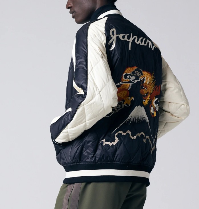 楽天市場】TAION ジャパンスペシャル リバーシブル スカジャン