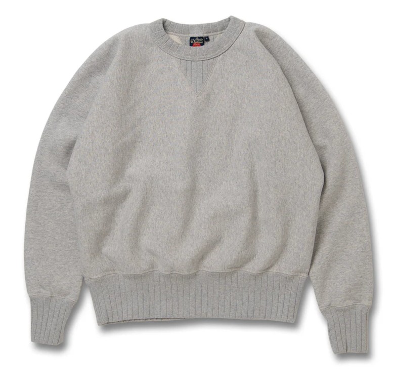 STUDIO D'ARTISAN　【ステュディオダルチザン】　両Vトレーナー　吊り編みフリーダムトレーナー　スウェット　裏起毛　8190