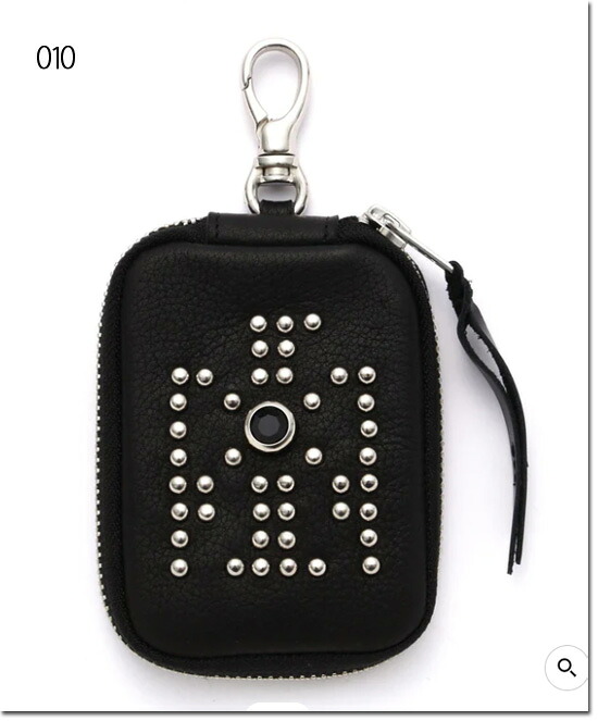 SCHOTT　【ショット】　EAGLE STUDS LEATHER MALCH CASE/イーグルスタッズ マルチケース　782-4970050｜Barbizon バルビゾン