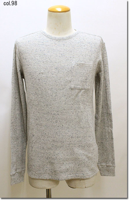 SCOTCH＆SODA 【スコッチウイスキー＆炭酸ソーダ】 ワーヘル長袖衣嚢ティーシャツ 282-53401