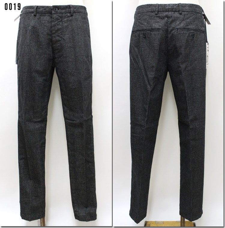 MASON'S　【メイソンズ】　グレンチェックスラックス　トラウザーズ　パンツ　　MM187766　【10P09Jul16】｜Barbizon バルビゾン