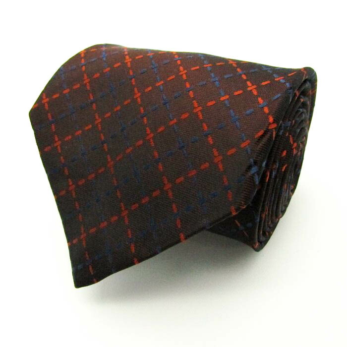超美品】Dunhill イングランド製 肉厚ソリッドタイ ネイビー