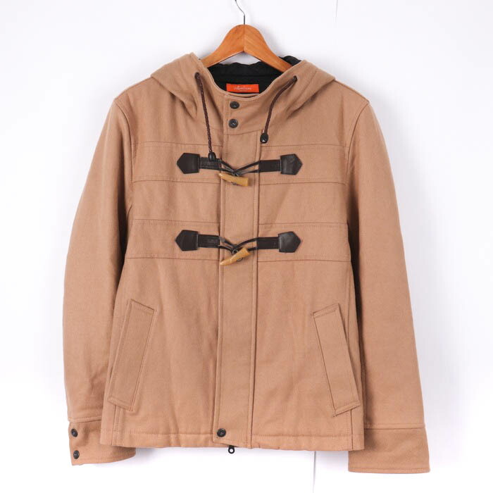 LUNEL CLUB UOMO【LL】ベージュ　ヴィンテージ　カーディガン 古着 80年代 エルエルビーン  ステンカラーコート バルマ