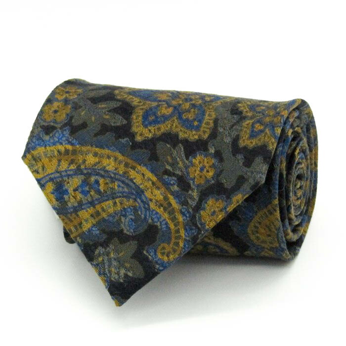 DRIES VAN NOTEN ネクタイ　花柄　ゴールドベース　シルク Men's Ties | Dries Van Noten