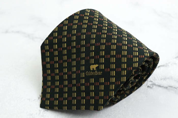 紳士ネクタイ(ゴールデンベアー) 楽天市場】Golden Bear ゴールデンベア ブランド ネクタイ シルク 格子