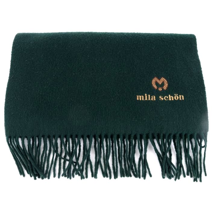 楽天市場】ミラショーン マフラー リバーシブル ネイビー 無地 ワイン