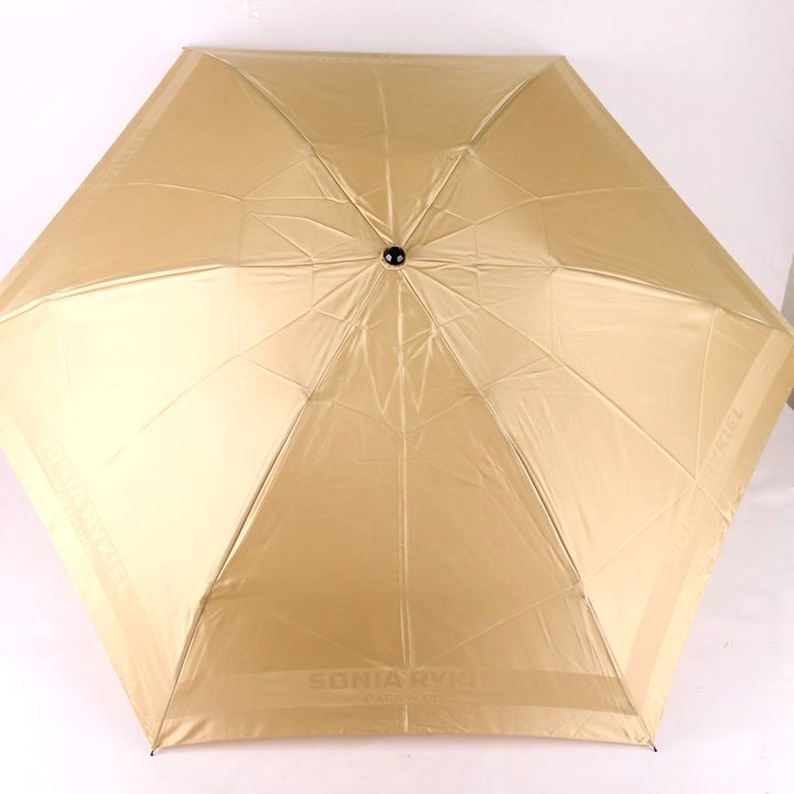 未使用品 SONIARYKIEL ソニアリキエル レディース 長傘 雨傘 日本製 SONIA RYKIEL ソニアリキエル》新品 ロゴ刺繍 花柄 晴雨兼用長傘