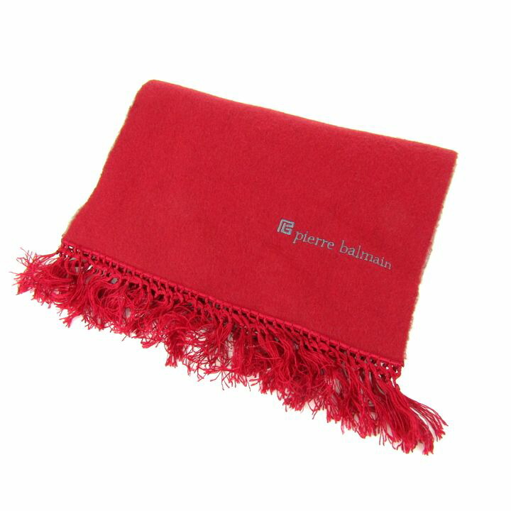 楽天市場】バルマン（BALMAIN） シルク100％ スカーフ マフラー  