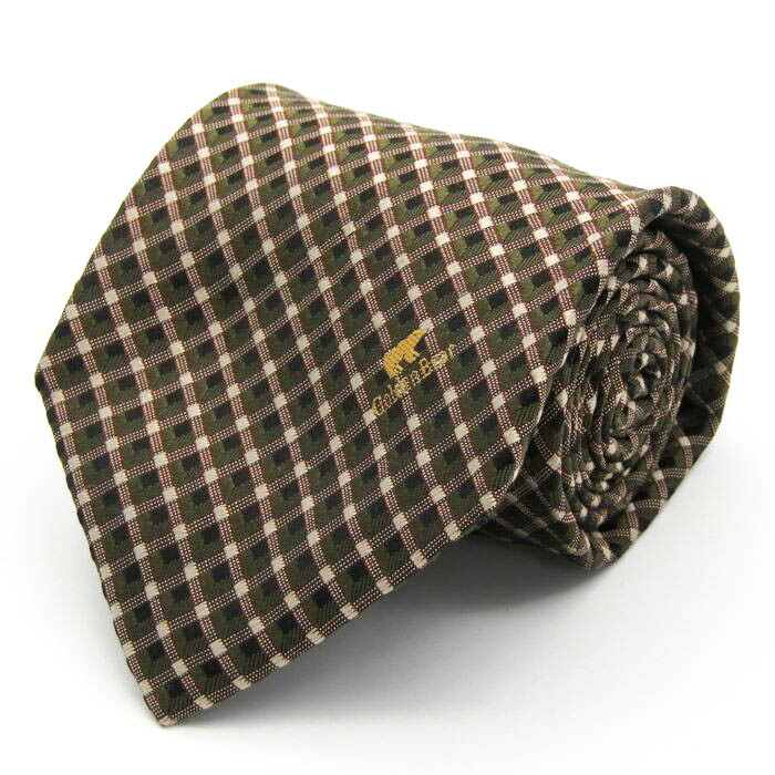 楽天市場】Golden Bear ゴールデンベア ブランド ネクタイ シルク 格子