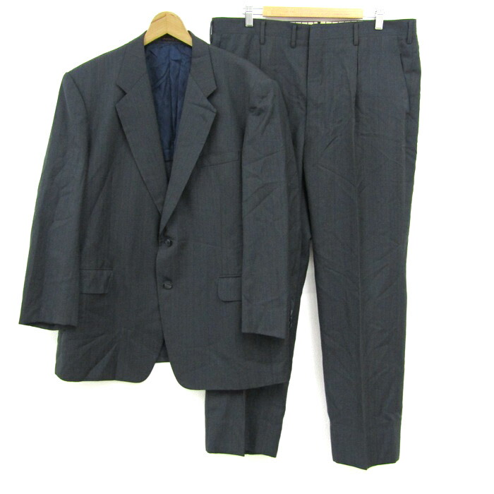 ヴァレンティノ VALENTINO スーツ Valentino Garavani シングルブレスト ツイードスーツ | グレー