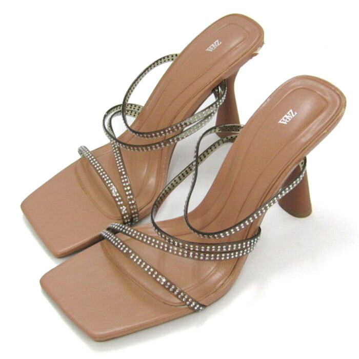 ZARA ザラ サンダル ZARA - ZARA クリア サンダル 35の通販 by S☆'s shop｜ザラなら