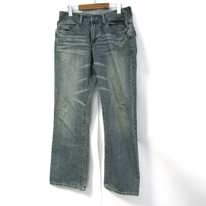 Robins jean デニムパンツ ライトブルー MENS MOTORCYCLE ZIPPERS SLIM JEANS IN LIGHT BLUE WASH