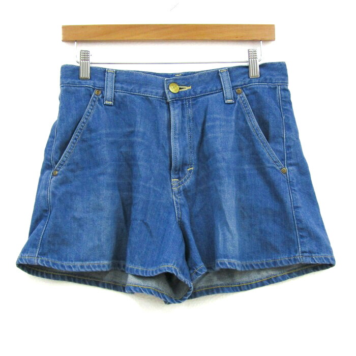 新品＊Lee 濃色ブルー ショートパンツ 楽天市場】Lee リー ショーツ デニム CARPENTER SHORT 102195207