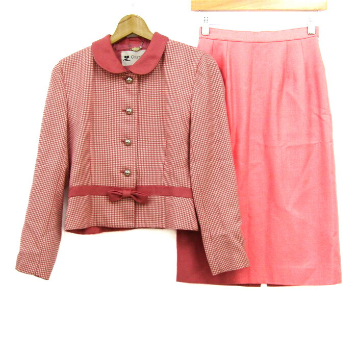 楽天市場】美品【中古】クレージュ courreges スカートスーツ