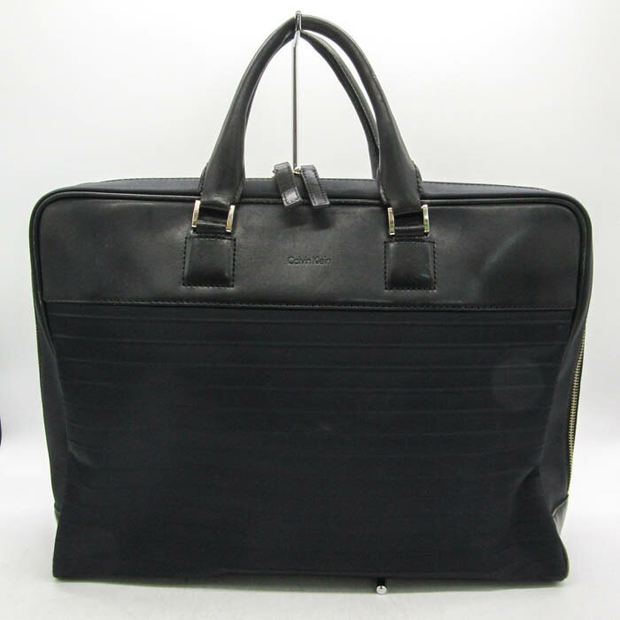 未使用級✨カルバンクライン プラチナム ビジネスバッグ 2way ブラック 本革 calvin-804521.jpg