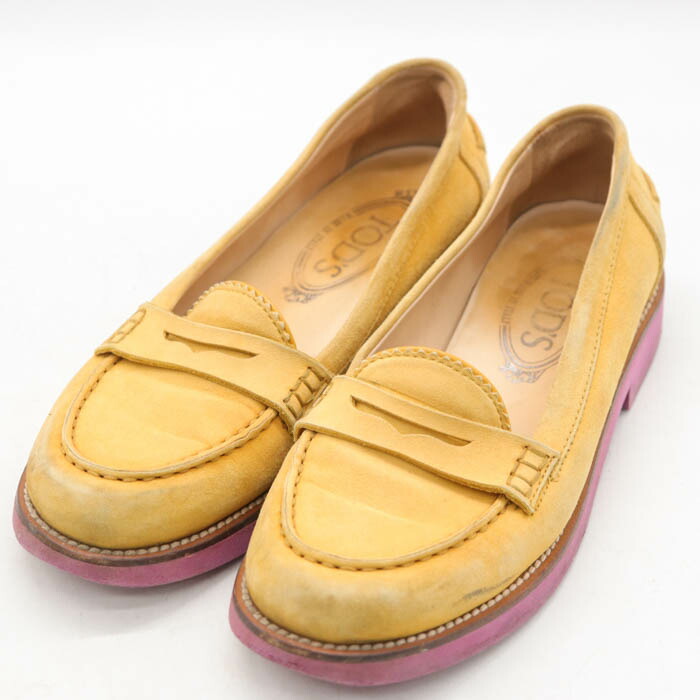 楽天市場】TOD'S トッズ パイソン型押しレザー コインローファー