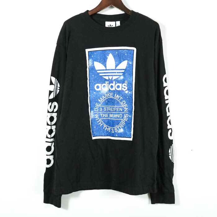 90s adidas サッカーユニフォーム 長袖Tシャツ デサント アディダスL 90〜00年代 adidas アディダス 切替 サイドライン サッカー T