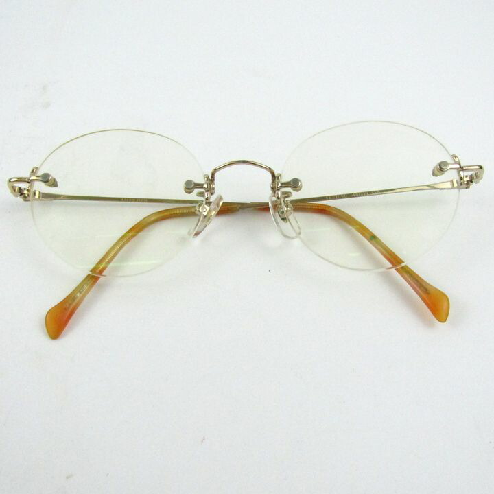   メガネ 7511 55-16 ビンテージ☆ リムレス メガネ 7511 55-16 ビンテージ☆ リムレス 金子眼鏡 リムレス
