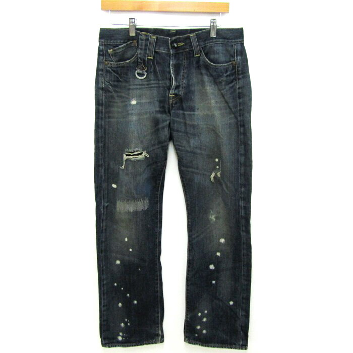 GUESS ゲス パンツ サイズ:32 90s 90s USA製 GUESS ゲス ブラック ジーンズ 32 スリムジーンズ