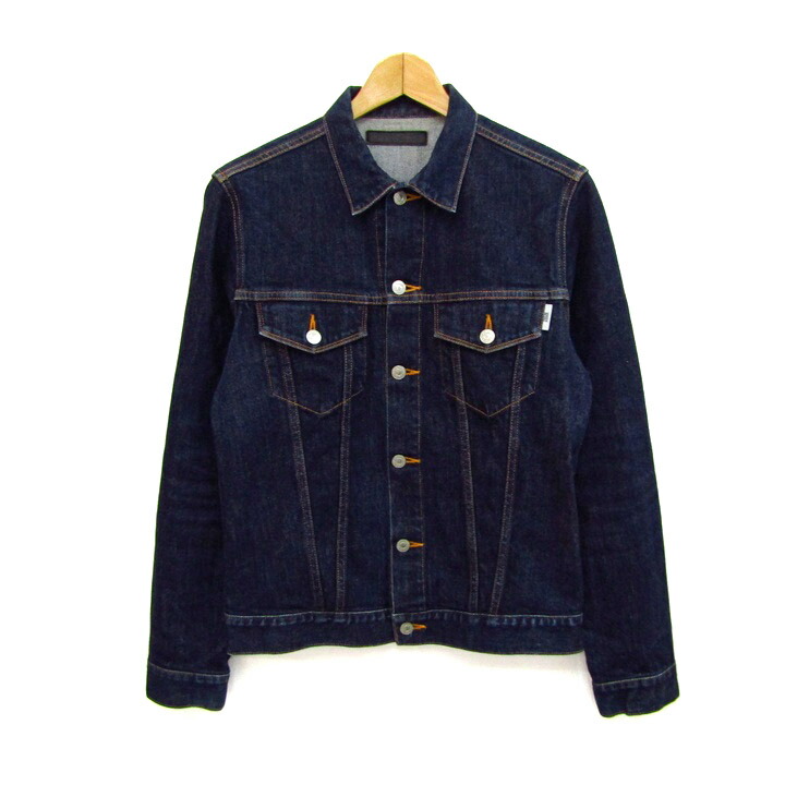 マインデニム 23AW ウールメルトンレザースタジャン