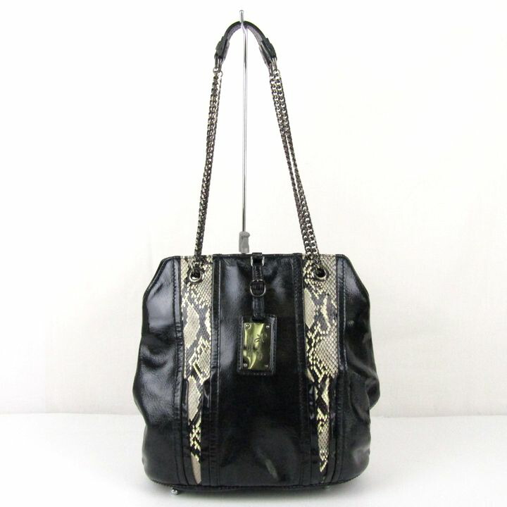 か*ん様 銀座かねまつ　バッグ　ショルダベルト付き 美品】銀座かねまつ ターンロック ベルト 2way ショルダーバッグ