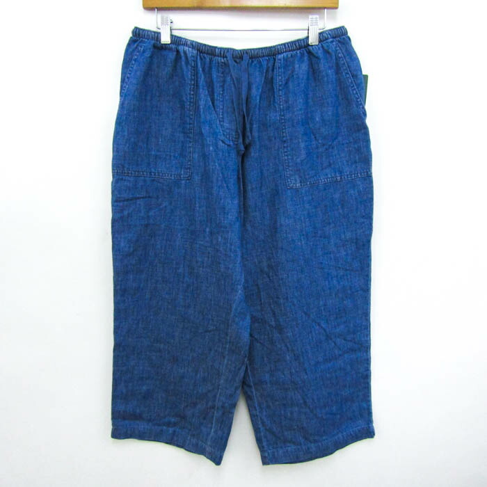 L.L.Bean エルエルビーン ハーフパンツ クラシックフィット アウトドア ボトムス メンズ Lサイズ ブルー 【中古】
