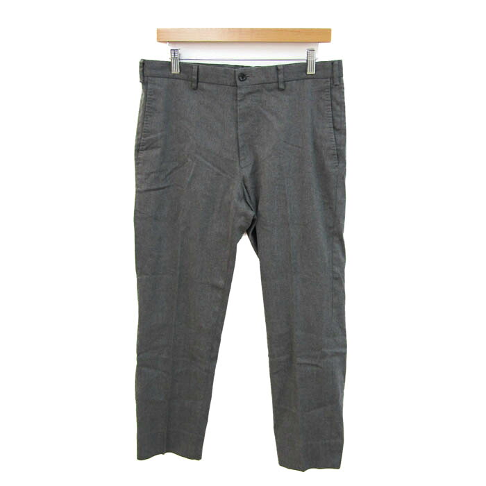 【39％OFFクーポン配布中 7/19 20:00～7/26 01:59】UNITED ARROWS ユナイテッドアローズ パンツ ボトムス スラックス センタープレス ストレッチ メンズ 48サイズ グレー 【中古】｜barce