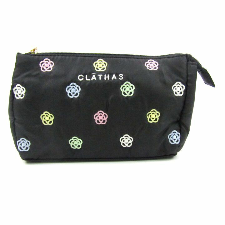 楽天市場】クレイサス CLATHAS カメリア柄＆モチーフ ポーチ 化粧箱