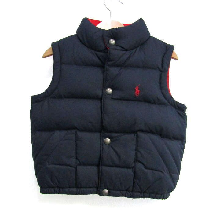 楽天市場】【中古】 ポロ・ラルフローレン リバーシブルダウン