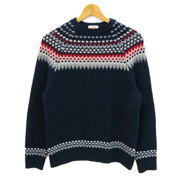 BROOKS BROTHERS ブルックスブラザーズ ニット brooks brothers “ half zip wool sweater 00's . size XL ¥6.900