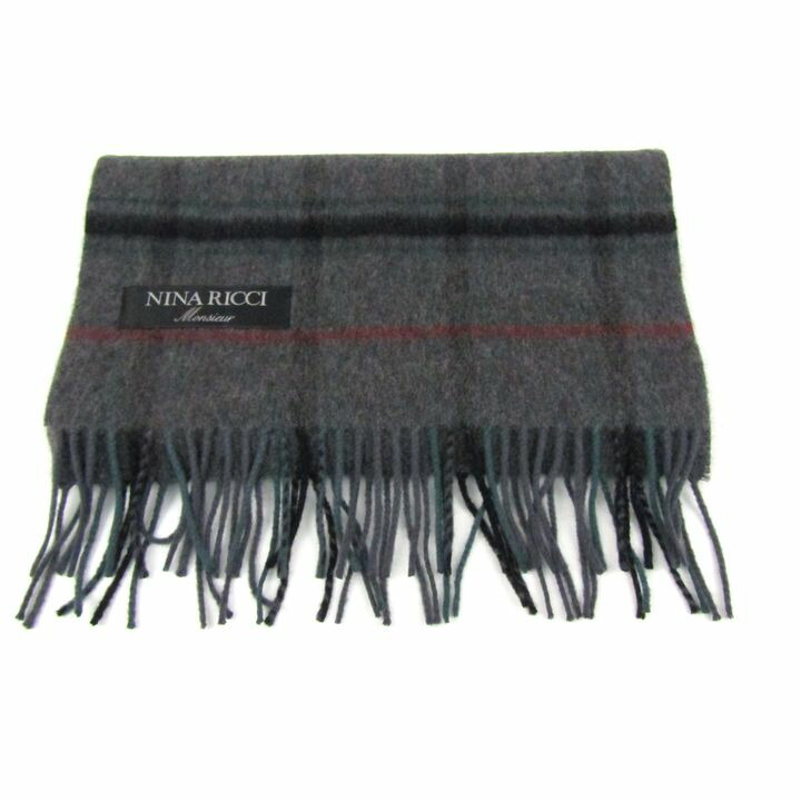 楽天市場】ニナリッチ NINA RICCI マフラー カシミヤ100％ ライト