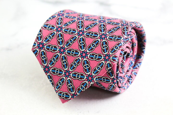 楽天市場】Hermès エルメス ネクタイ H柄 パープル 紫系 シルク100