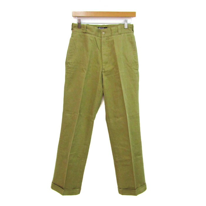 【39％OFFクーポン配布中 7/19 20:00～7/26 01:59】Polo by Ralph Lauren ポロバイラルフローレン チノパンツ ボトムス センタープレス メンズ 76サイズ ベージュ 【中古】｜barce