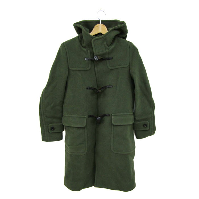 極美品✨ MACPHEE 21AW メルトンウール ロング丈 ダッフルコート 極美品✨ MACPHEE 21AW メルトンウール ロング丈 ダッフルコート