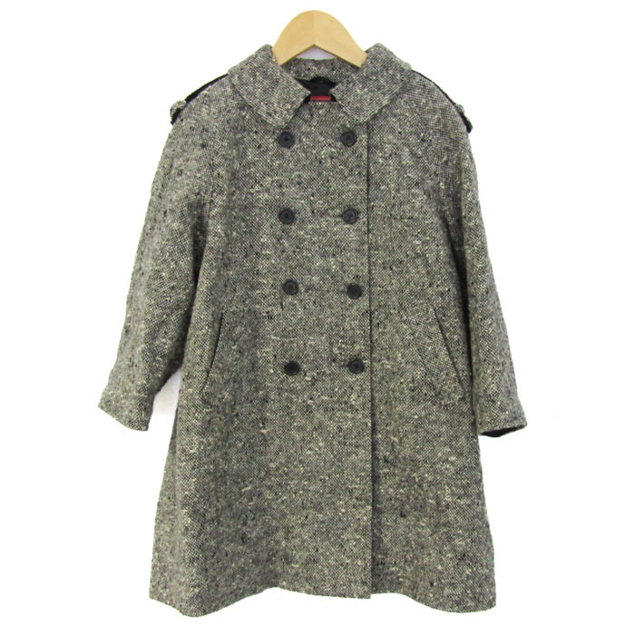 楽天市場】【familiar】ファミリア チェック ウールコート 赤