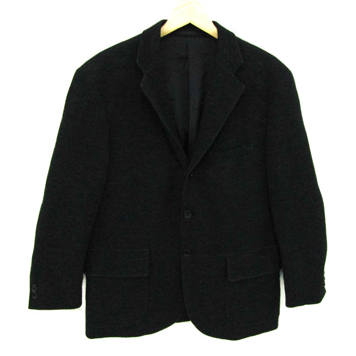 【希少ベロア】J.PRESS ジェイプレス テーラードジャケット ブラック L J.PRESS(ジェイプレス) / ジェイプレス/テーラードジャケット
